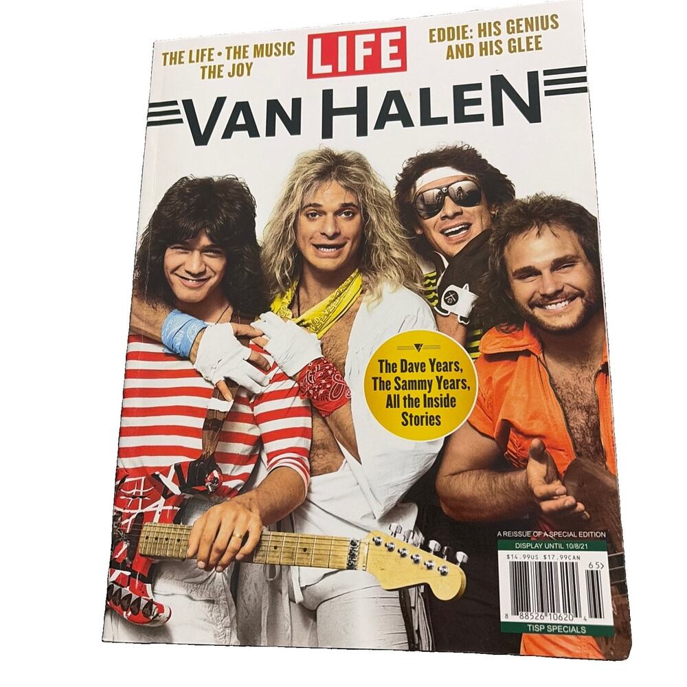 VAN HALEN Life Magazine 2025 Dave Years, Sammy Years, All the Inside Stories